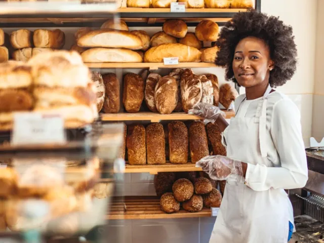 Small business owner uses $5k to $10k business loans to succeed.