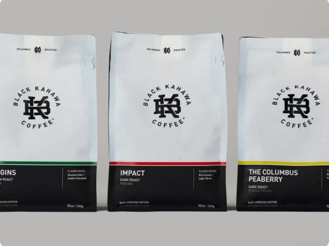 coffee beans bags