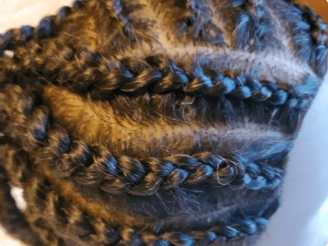 braided hair