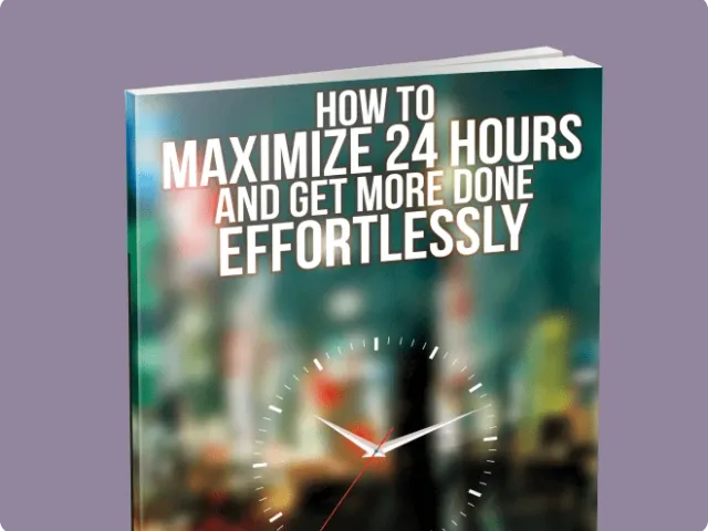 book about maximizing productivity