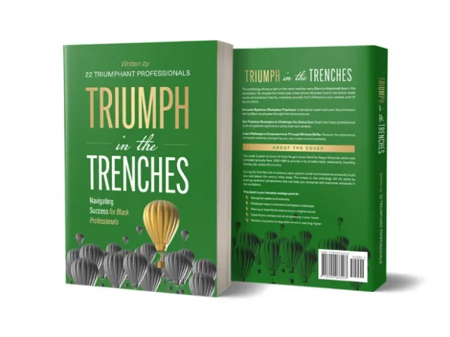 two books, titled "Triumph in the Trenches"