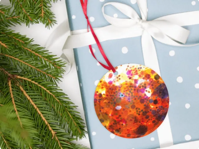 holiday tree ornament