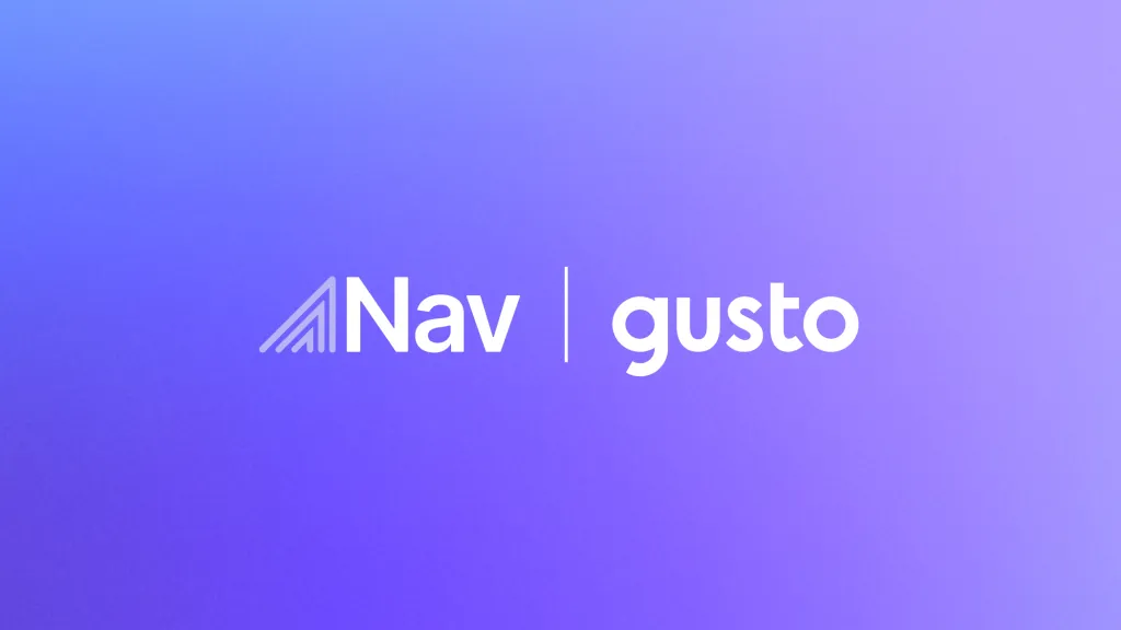 Nav and Gusto logos