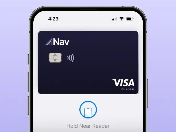 Nav Credit Credit Builder Card using Apple Pay
