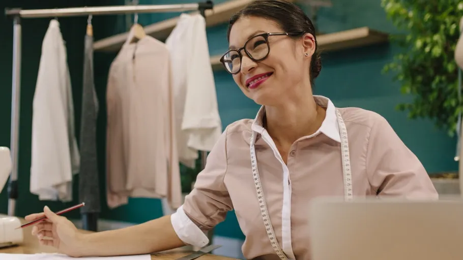Small business owner gets business overdraft protection.