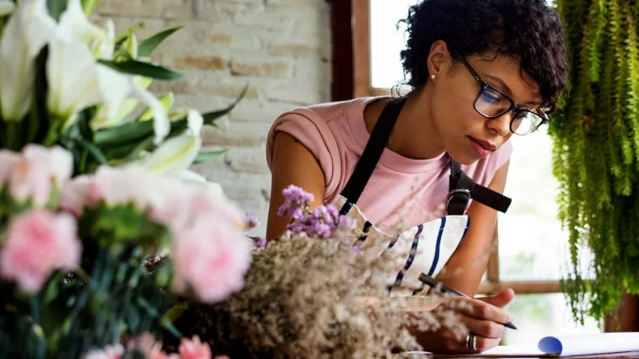 small business owner establishes time in business