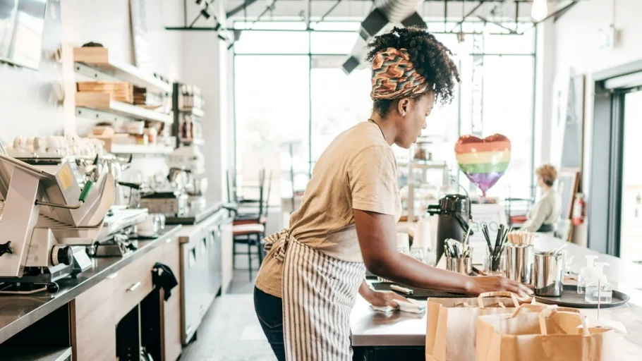 Young woman starting an LLC in Georgia