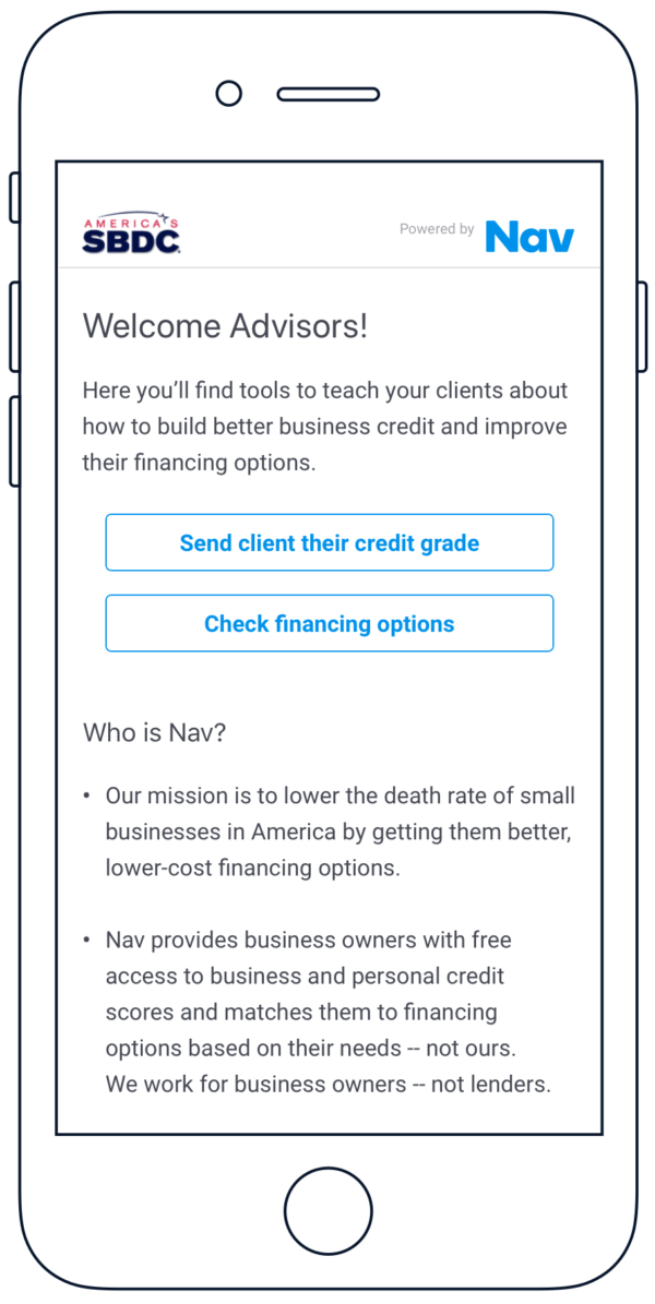 SBDC Advisor App