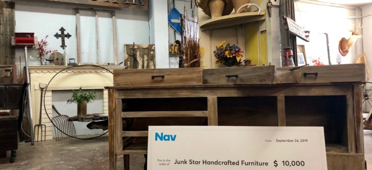Meet Junk Star Handcrafted Furniture: Nav’s $10,000 Small Business Grant Winner