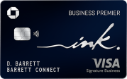 New Business Card! Ink Business Premier℠ Credit Card