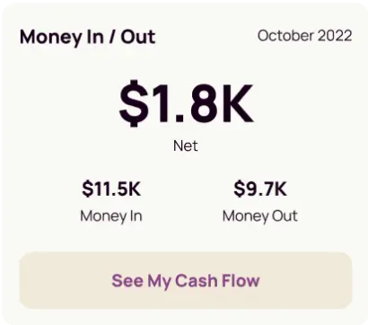Money In/Out: See My Cash Flow